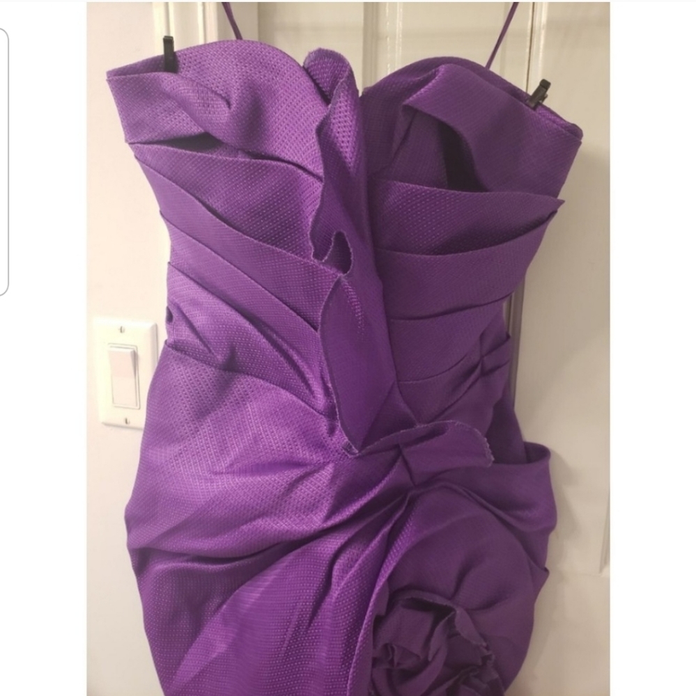 OSCAR DE LA RENTA Avante Garde Strapless Dress - Picture 5 of 11